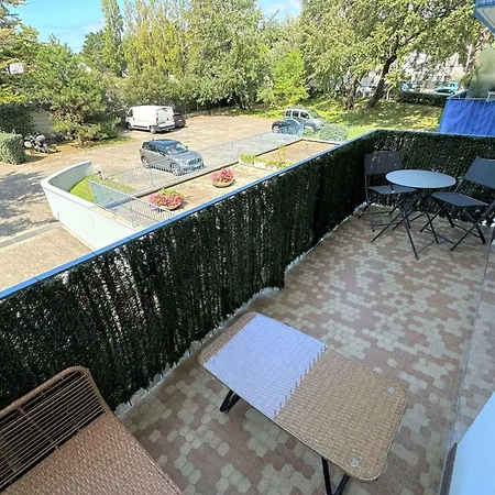 With Balcony - 2 Min And Aquabaule 公寓 La Baule